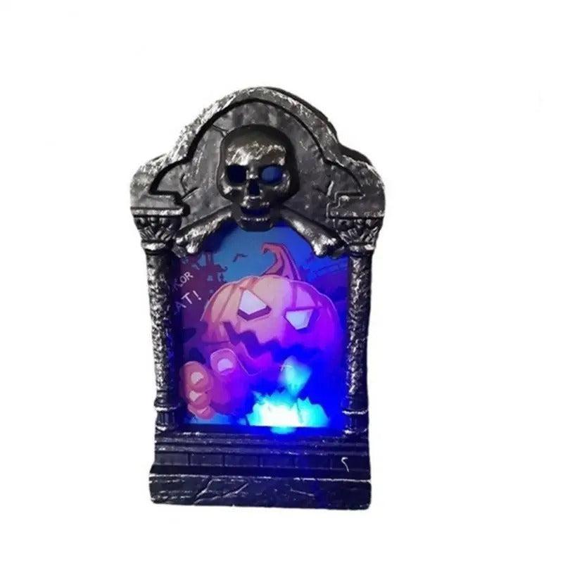 Grafsteenverlicht met LED voor Halloween Tuin Decoratie Spookachtig Kerkhof Ornament Grafsteen Nep Grafsteen | Sulvida