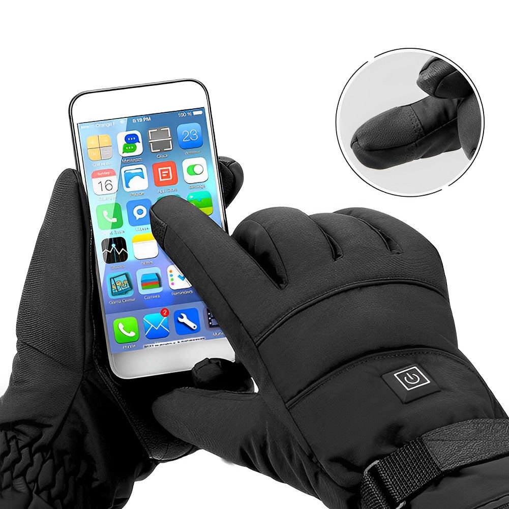 Verwarmde Handschoenen Touchscreen Waterdicht Oplaadbaar 8 Uur Warmte Winter Skiën Snowboard Outdoor Sport | Sulvida