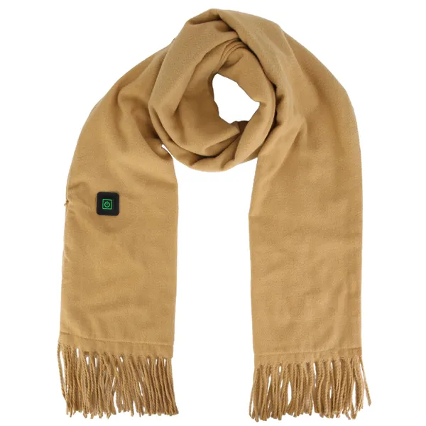Verwarmbare Sjaal met USB Fleece Nekwarmte Drie Warmtestanden Zachte Halsdoek Verwarmd Wintersjaaltje | Sulvida