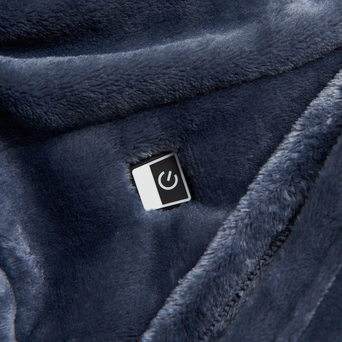 Verwarmde Deken met Mouwen en Borstverwarmingspaneel Fleece Draagbaar Warmtedeken Grijs Comfortabel Slaapdeken | Sulvida