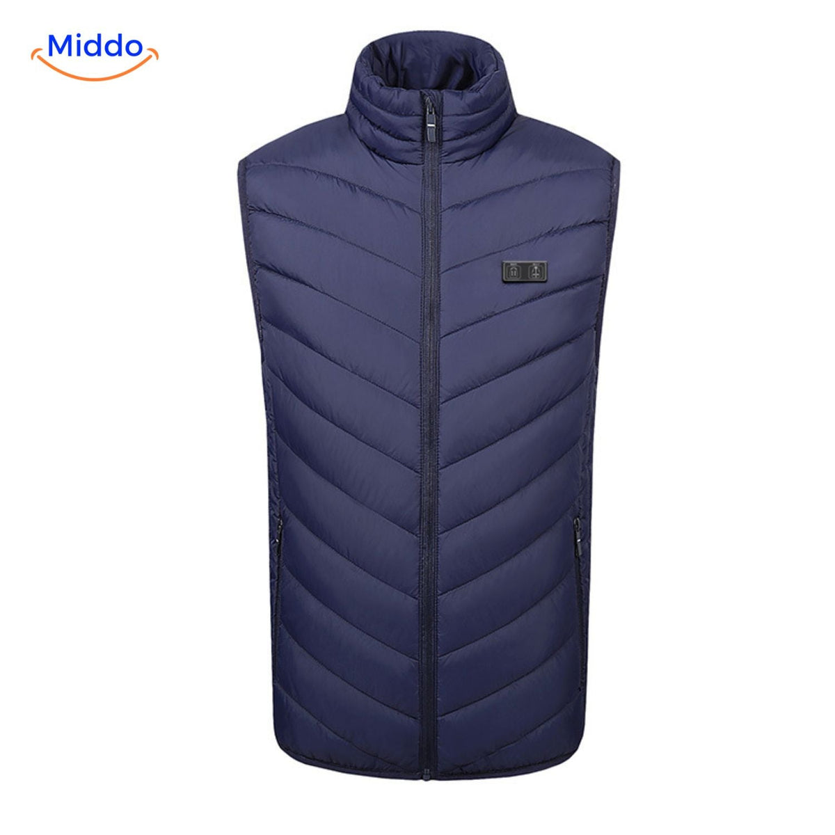 Verwarmingsvest met USB-bediening 4-21 verwarmingszones zwart blauw rood camouflage heren winter bodywarmer | Sulvida