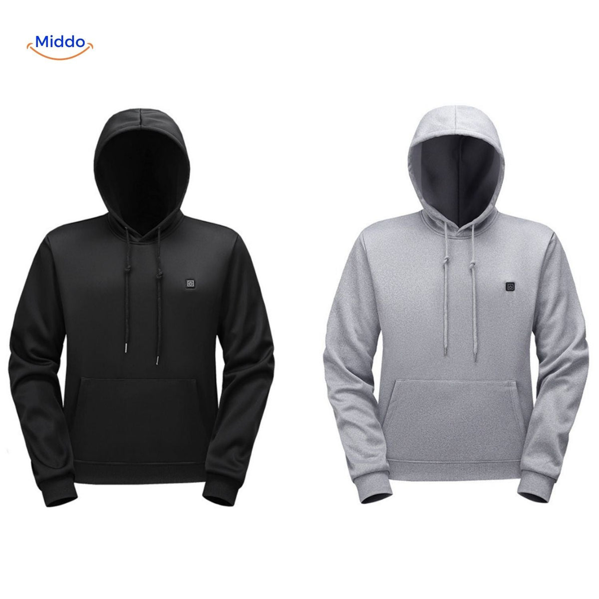 Verwarmde Hoodie met USB-Aansluiting en 3 Warmtezones – Comfortabele Outdoorkleding voor Heren en Dames | Sulvida
