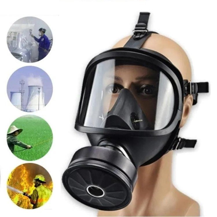 Tactisch Gasmasker NBCR met Drinkslang Chemisch Beschermingsmasker Veiligheidsuitrusting Noodvoorziening | Sulvida