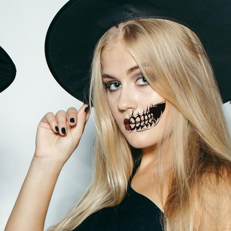 Tijdelijke Horror Tattoo Set Griezelig Realistische Halloween Party Make-up Cosplay Nep Wonden Littekens | Sulvida