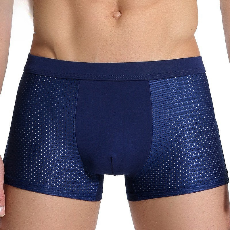 Bamboe Boxershorts Heren Set van 4 Stuks Ademend Comfort Elastische Band Zachte Pasvorm Dagelijks Ondergoed | Sulvida