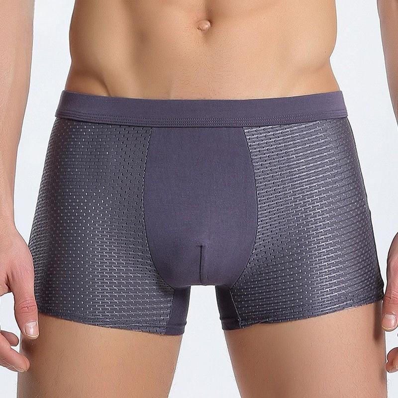 Bamboe Boxershorts Heren Set van 4 Stuks Ademend Comfort Elastische Band Zachte Pasvorm Dagelijks Ondergoed | Sulvida