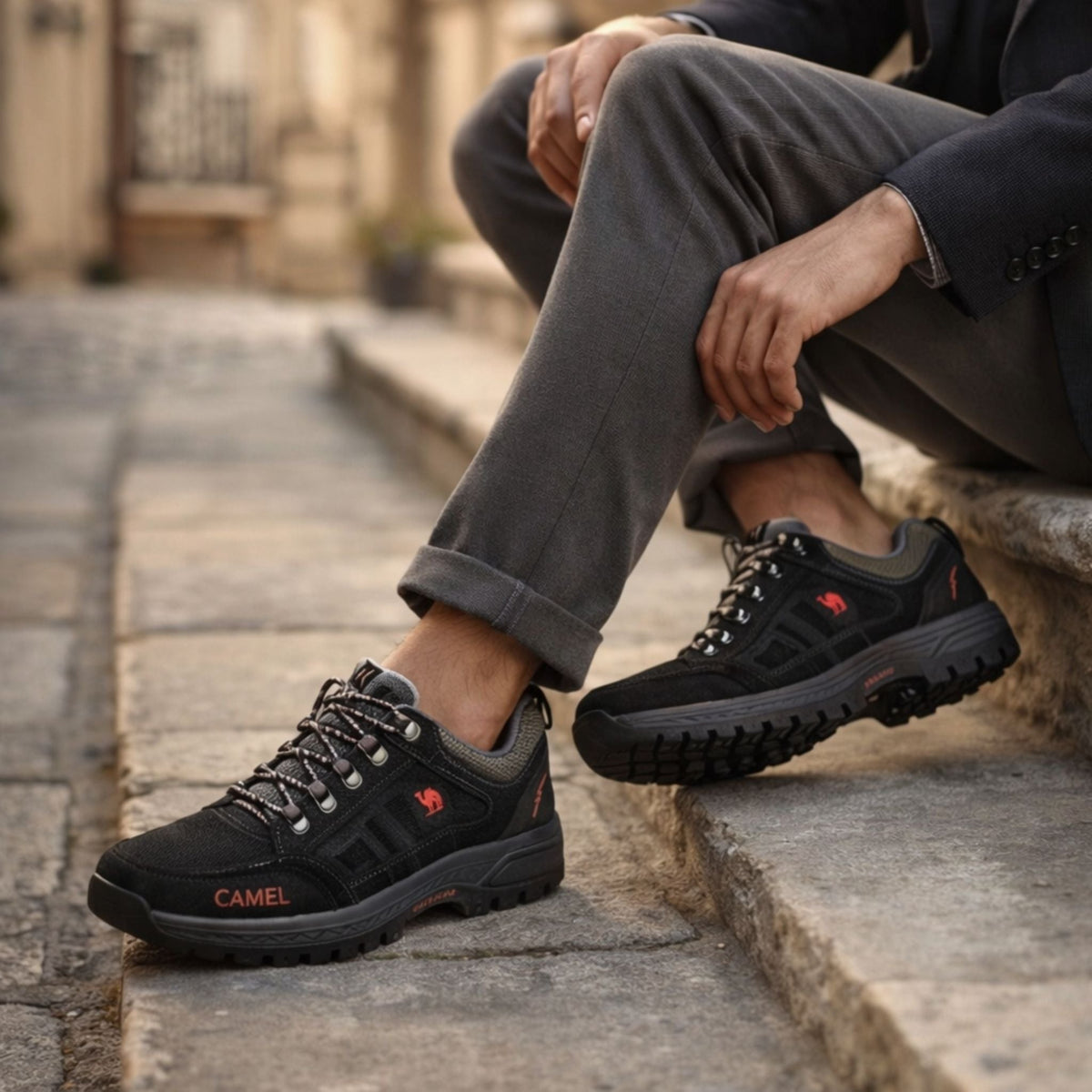 Outdoor Wandelschoenen Heren Waterdicht Antislip Duurzaam Comfort Stevig Grip Wandelen Bergschoenen Trekkingschoenen | Sulvida