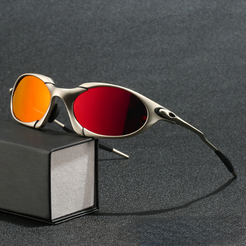 Sportieve Zonnebril Heren Gepolariseerd Metalen Frame UV-bescherming Outdoor Eyewear voor Actieve Lifestyle | Sulvida