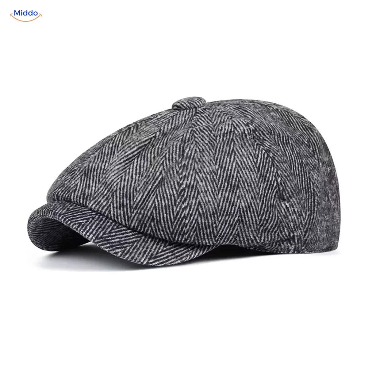 Klassieke achtpanelen flatcap retro stijl jaren '20 heren dames vintage katoenen pet modeaccessoire gatsby | Sulvida