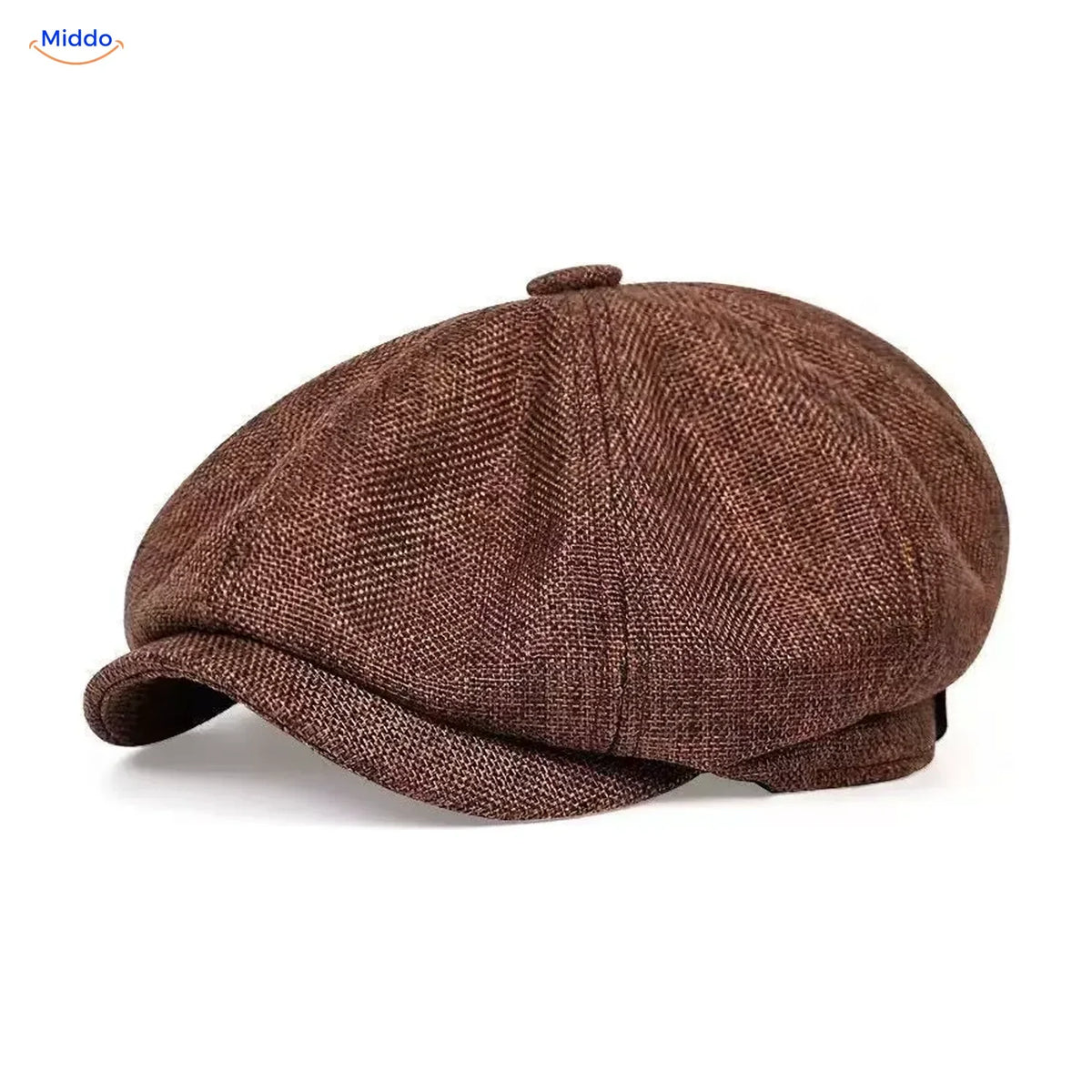 Klassieke achtpanelen flatcap retro stijl jaren '20 heren dames vintage katoenen pet modeaccessoire gatsby | Sulvida