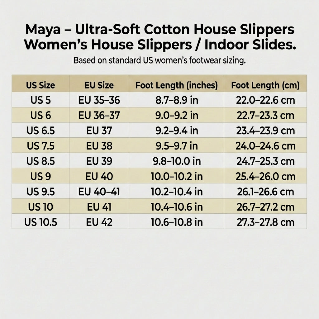 Katoenen Pantoffels voor Thuis met EVA Voetbed – Antislip Huisslippers Indoor Comfortabel Dames & Heren | Sulvida