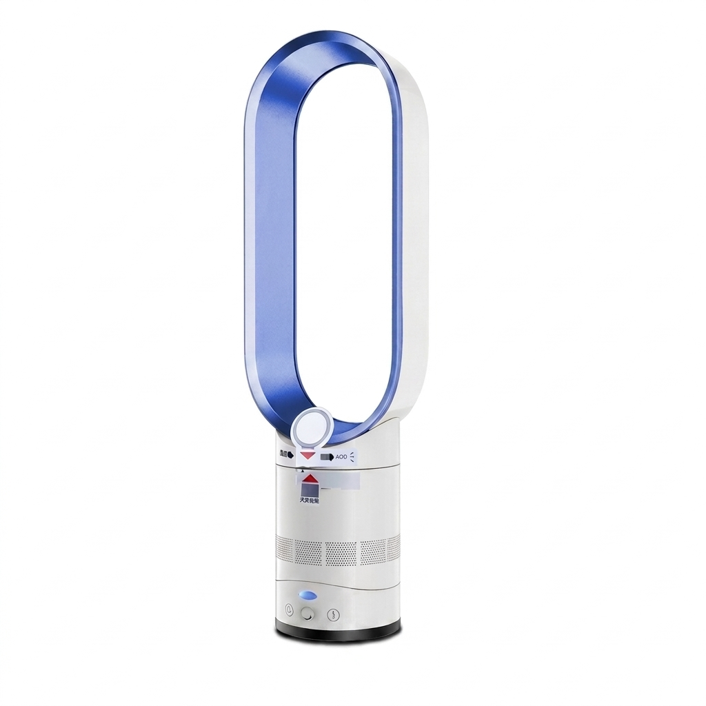 3-in-1 Luchtkoeler met Luchtreiniger 8 Standen 90° Oscillatie Bladeless Design Fluisterend Stil Afstandsbediening | Sulvida