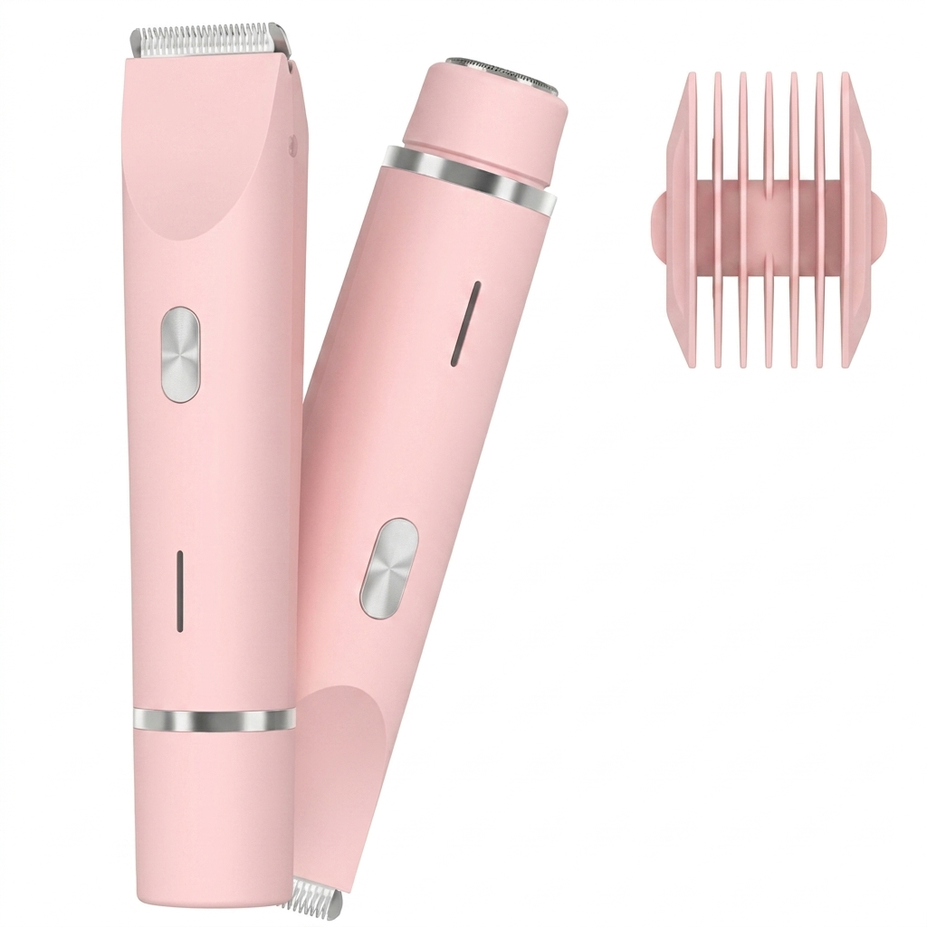 Elektrische Onthaarshaver 2-in-1 voor Vrouwen Lichaam Bikinilijn Oksels Oplaadbaar Nat Droog Gebruik | Sulvida