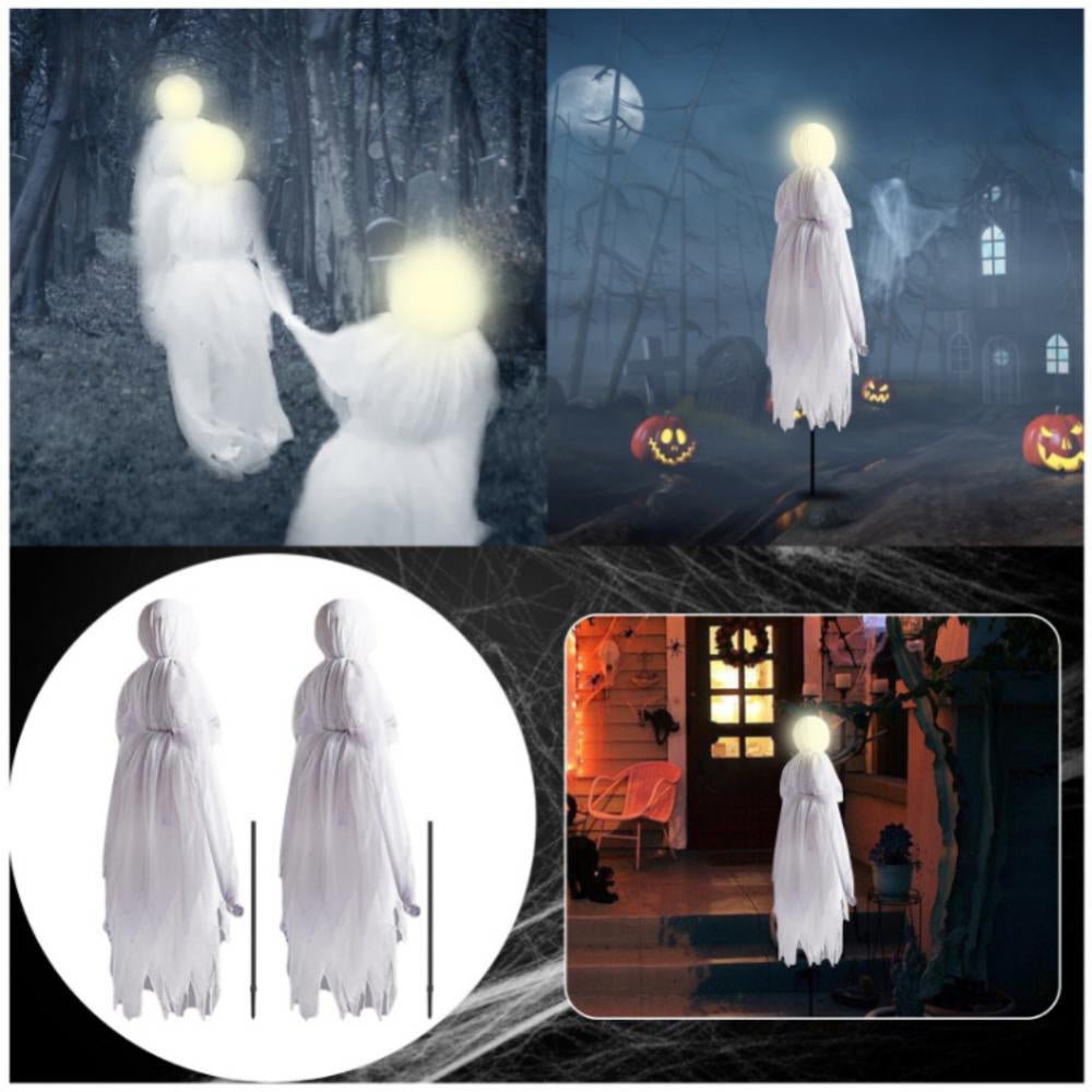 Spookachtige Tuinsteker met Handjes Halloween Decoratie Tuin Griezelig Grondsteker Figuur Heks Buiten | Sulvida