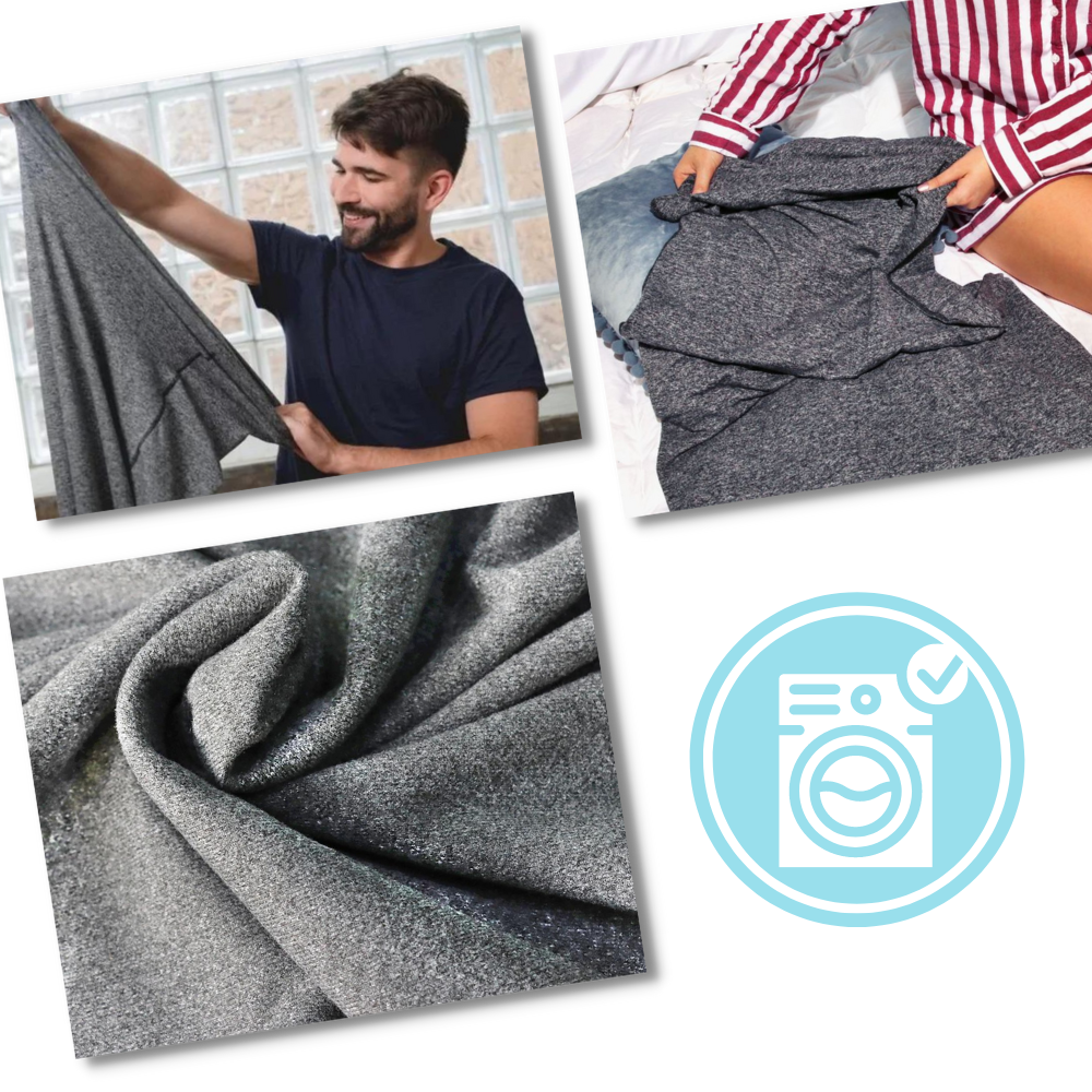 Draagbare Deken met Capuchon Grijs 170-185 cm Volwassenen Kinderen Zachte Fleece Huisdeken Oversized Warmte | Sulvida