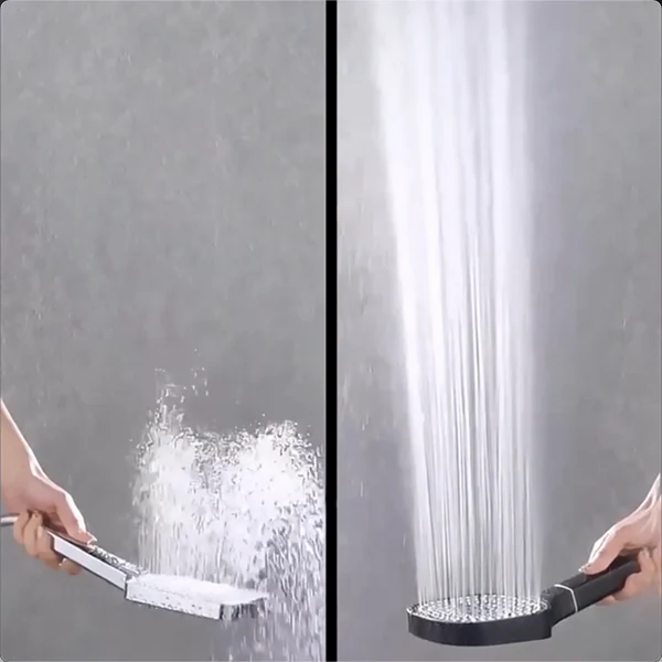 Turbo Boost Douchekop met Hoge Druk en Waterfilter – Verstelbare Straalpatronen voor Vitaliserend Douchecomfort | Sulvida