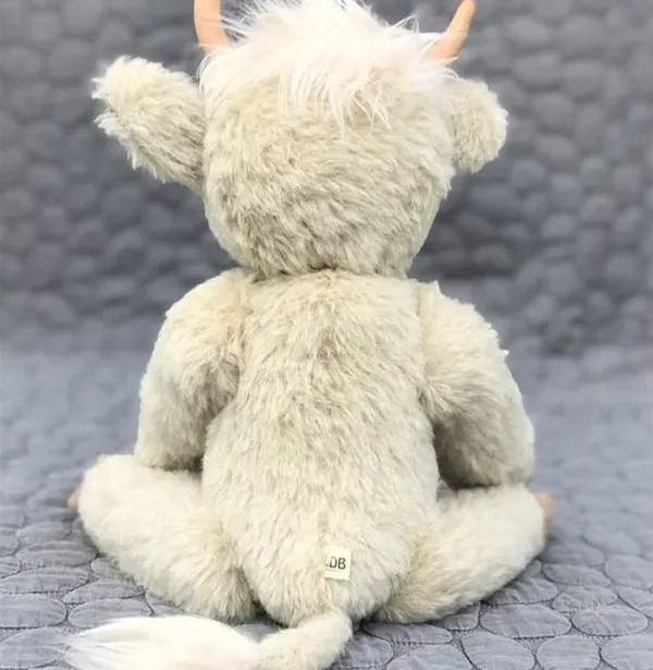 Handgemaakte Schotse Hooglander Knuffel 25cm Alpaca Pluche Veiligheidsgetest Dierenfiguur Woonkamer Kinderkamer | Sulvida
