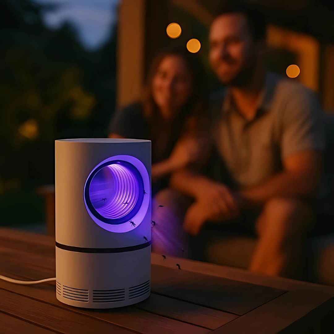 Elektrische UV Muggenlamp Insectenverdelger Stil Veilig Chemievrij voor Slaapkamer Keuken Terras Muggenval | Sulvida