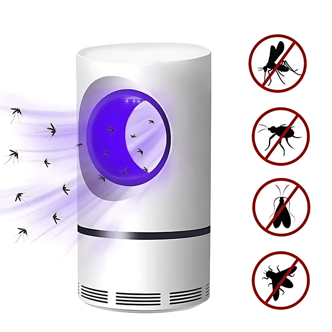 Elektrische UV Muggenlamp Insectenverdelger Stil Veilig Chemievrij voor Slaapkamer Keuken Terras Muggenval | Sulvida