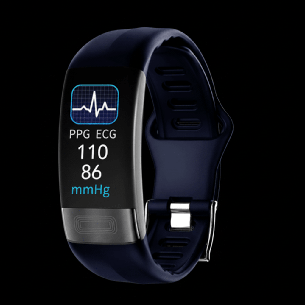 Slimme Gezondheidswatch ECG Hartslagmeter Bloeddruk Slaapanalyse Activiteitentracker Waterdicht IP67 | Sulvida