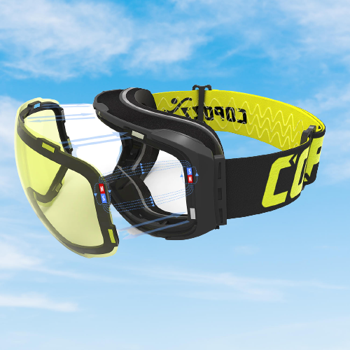 Magnetische Skibril met UV-Bescherming en Anticondens Lenzen – Winterbril voor Sneeuw Snowboarden Skiën | Sulvida