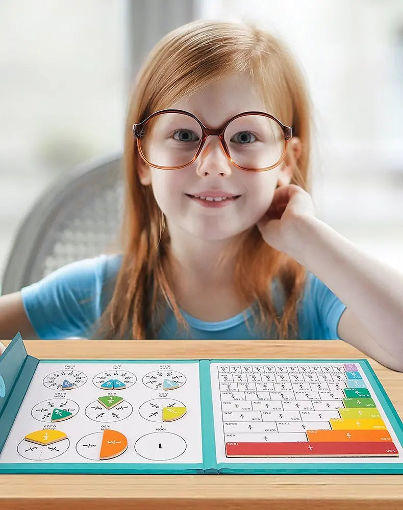Educatieve Magnetische Breuken Puzzel voor Kinderen – Leerzaam Rekenmateriaal Wiskunde Hulpmiddel Schoolmateriaal | Sulvida