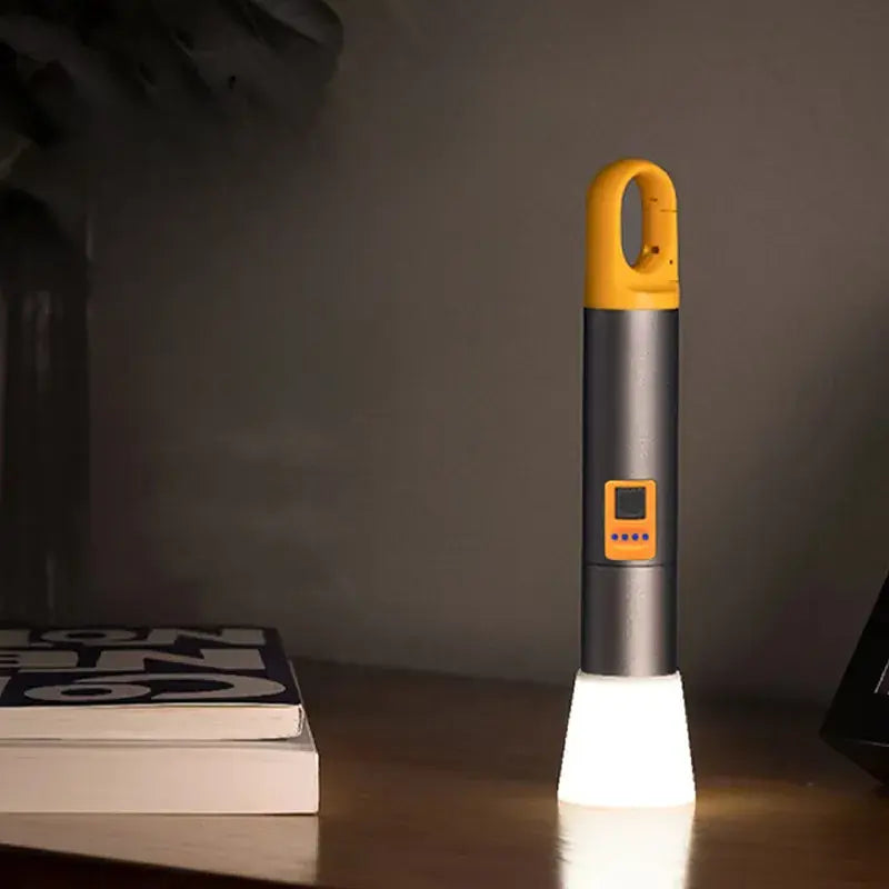 Multifunctionele zaklamp compacte LED met meerdere standen oplaadbaar tactisch model voor outdoor camping wandelen | Sulvida