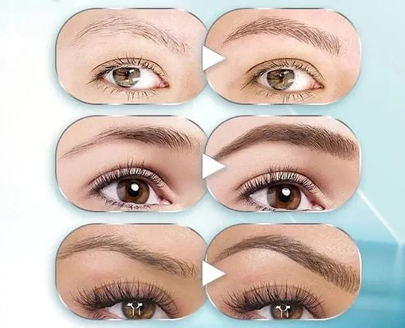 Wenkbrauwpotlood 3D Precisie Natuurlijke Haartjes Zwart Bruin Grijs Langdurig Make-up Uitwisbaar Tool | Sulvida