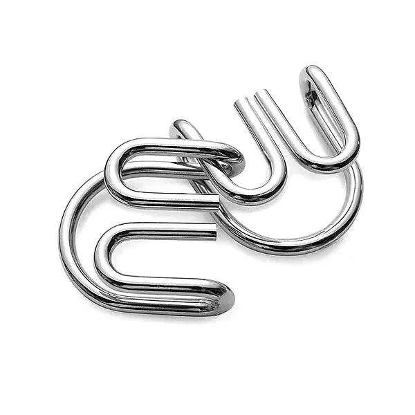 Metalen Breinbrekers Puzzel Set 28 Stuks IQ Denksport Uitdaging voor Logica Concentratie en Probleemoplossend Vermogen | Sulvida