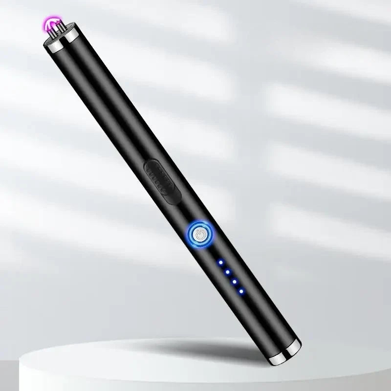 Elektrische Zelfverdedigingspen USB Oplaadbaar Zwart Zilver Rood Wit Compact Discreet Veiligheid Bescherming | Sulvida