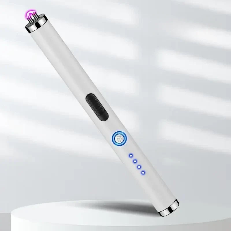 Elektrische Zelfverdedigingspen USB Oplaadbaar Zwart Zilver Rood Wit Compact Discreet Veiligheid Bescherming | Sulvida