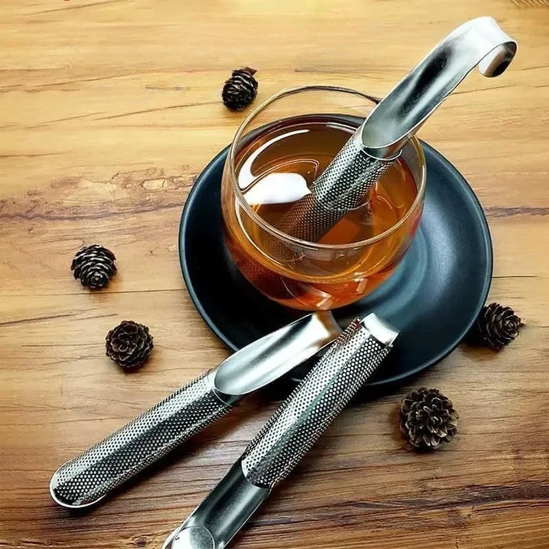 Thee-infuser RVS met Fijnmazig Filter Set van 2 Theebollen Herbruikbaar Theezeef voor Losse Thee en Kruiden | Sulvida
