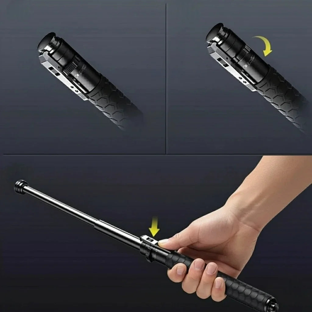 Tactiele Zelfverdedigingsstick voor Persoonlijke Bescherming en Effectieve Zelfverdediging Outdoor Veiligheid | Sulvida
