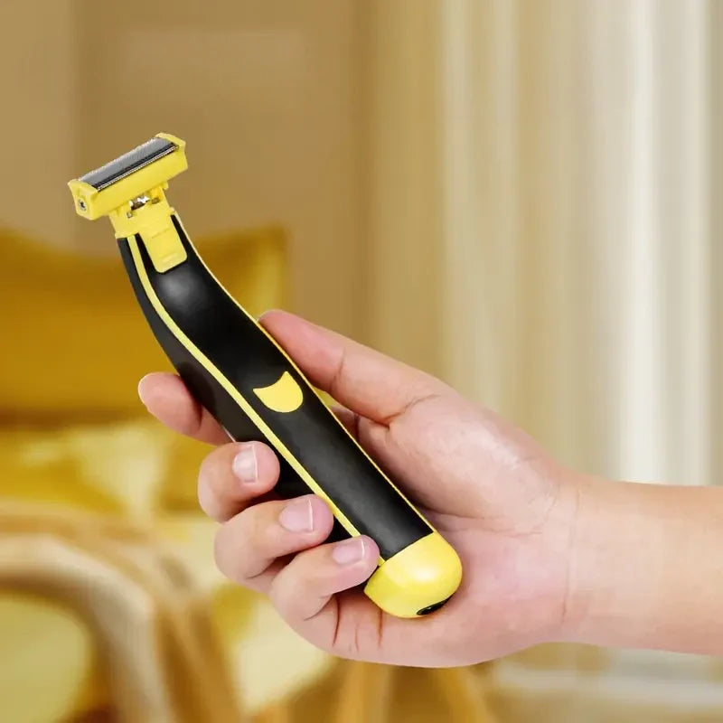 Draadloze Elektrische Scheerapparaat Compact Reis Oplaadbaar USB Glad Scheren Mannen Gezicht Baardtrimmer | Sulvida