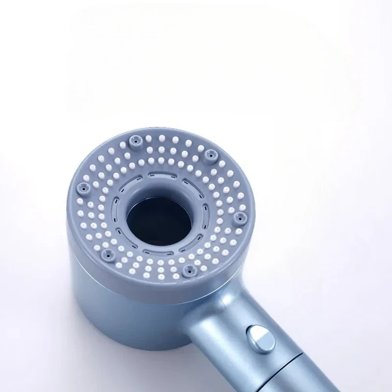 Handdouche met vijf standen en drukversterkende functie voor intensieve sproei en comfortabel douchen | Sulvida