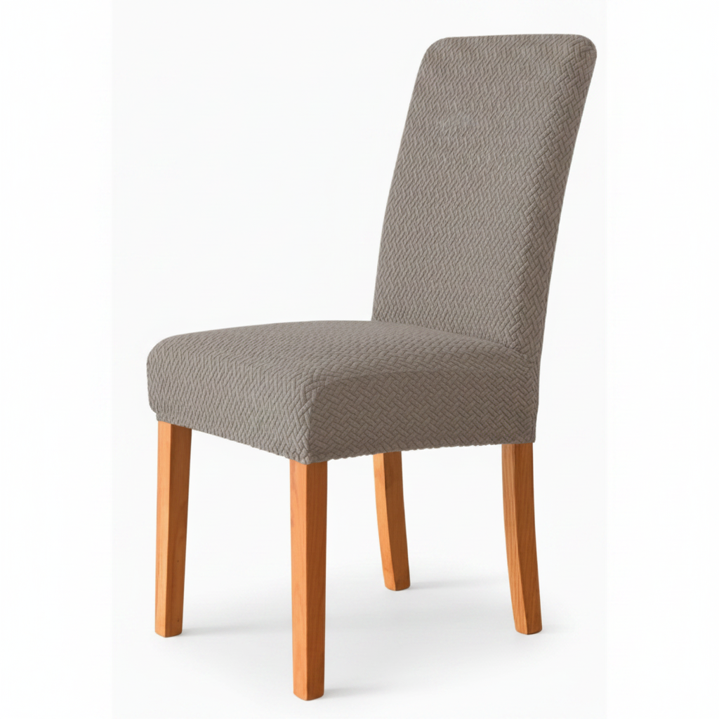 Housses de chaise en velours extensible de luxe pour chaises de salle à manger - lot de 4 ou 6 pièces - protection élégante pour chaise | Sulvida