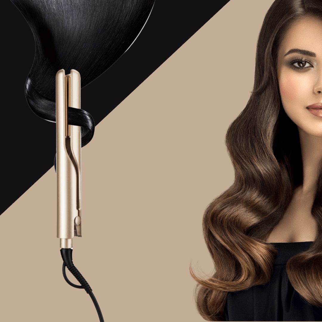 2-in-1 Hairstyler Keramisch Styling Apparaat Krultang Stijltang Salon Thuis Warm Snel Verwarmen Professioneel | Sulvida
