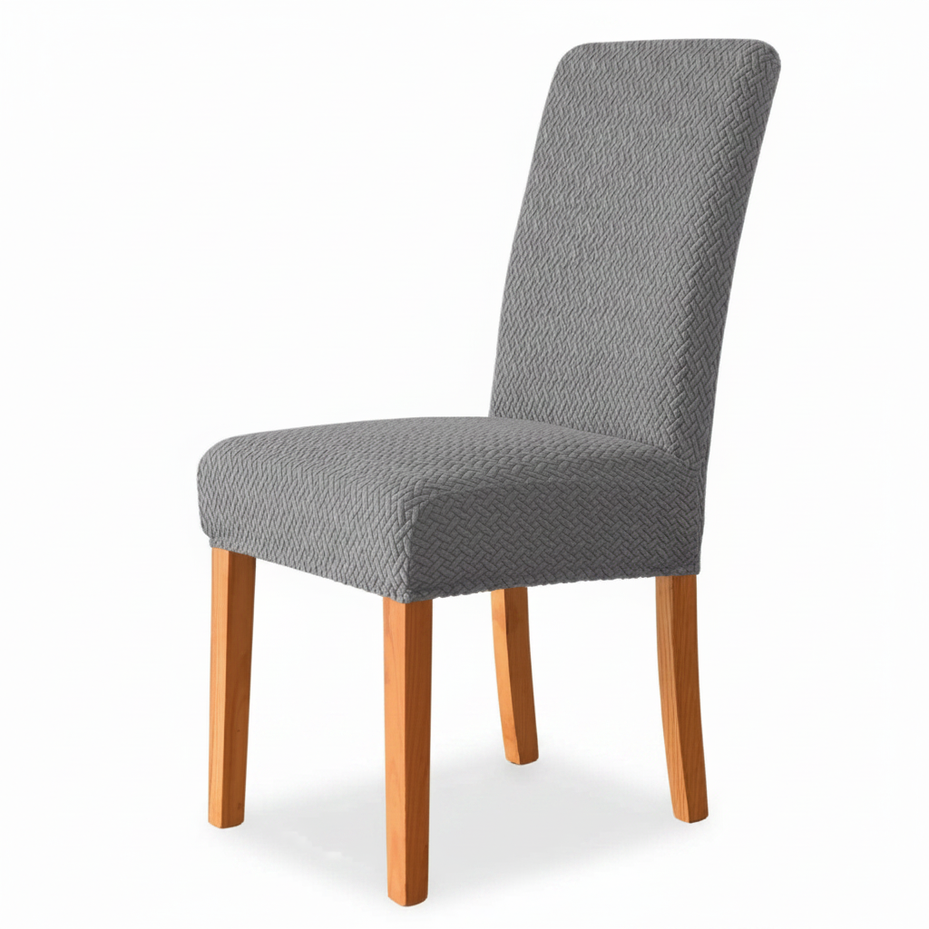 Housses de chaise en velours extensible de luxe pour chaises de salle à manger - lot de 4 ou 6 pièces - protection élégante pour chaise | Sulvida