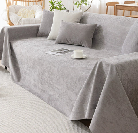 Meubelbeschermer met Franjes Waterdicht Spandex Polyester Hoes voor Bank Bed Stoel Multifunctioneel Elegant | Sulvida