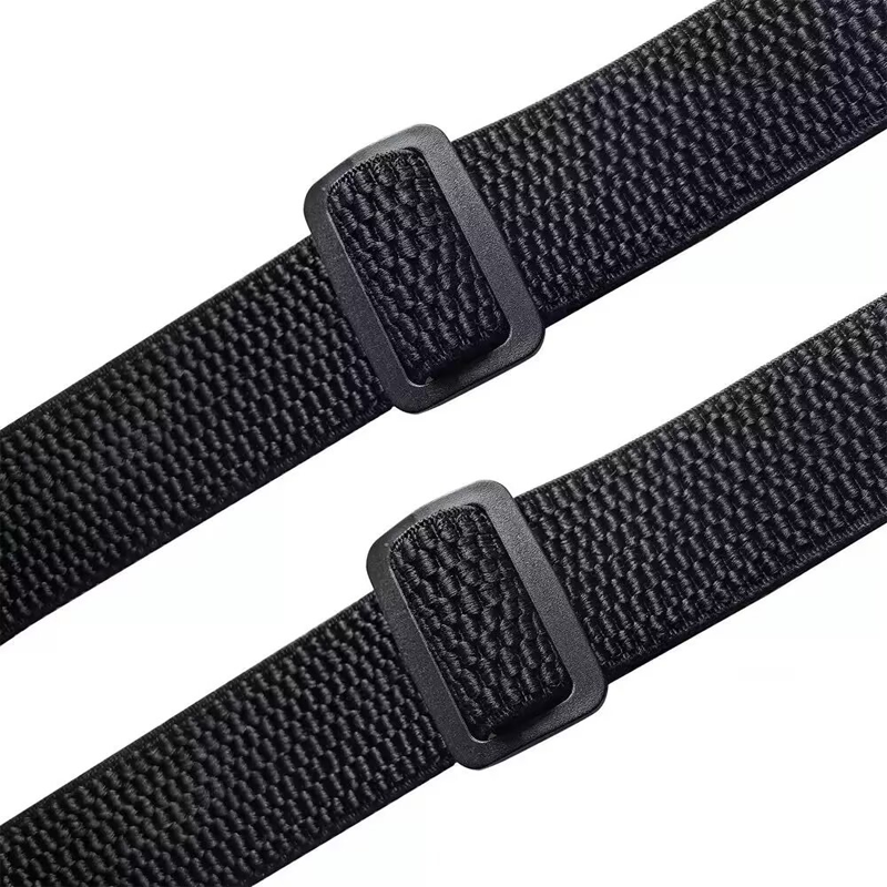 Bretelles pour homme en X réglables, clips métalliques, largeur 3,5 cm, noir, blanc, bleu marine, gris foncé, kaki, marron, élégantes | Sulvida