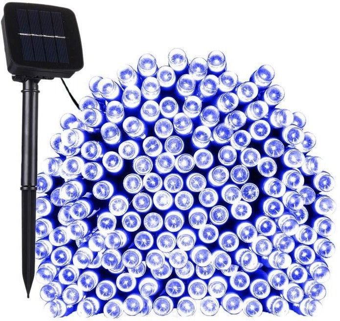 Solar Lichtsnoer 17 Meter 100 LED Warm Wit Buitenverlichting Waterdicht Tuinverlichting Feestverlichting | Sulvida