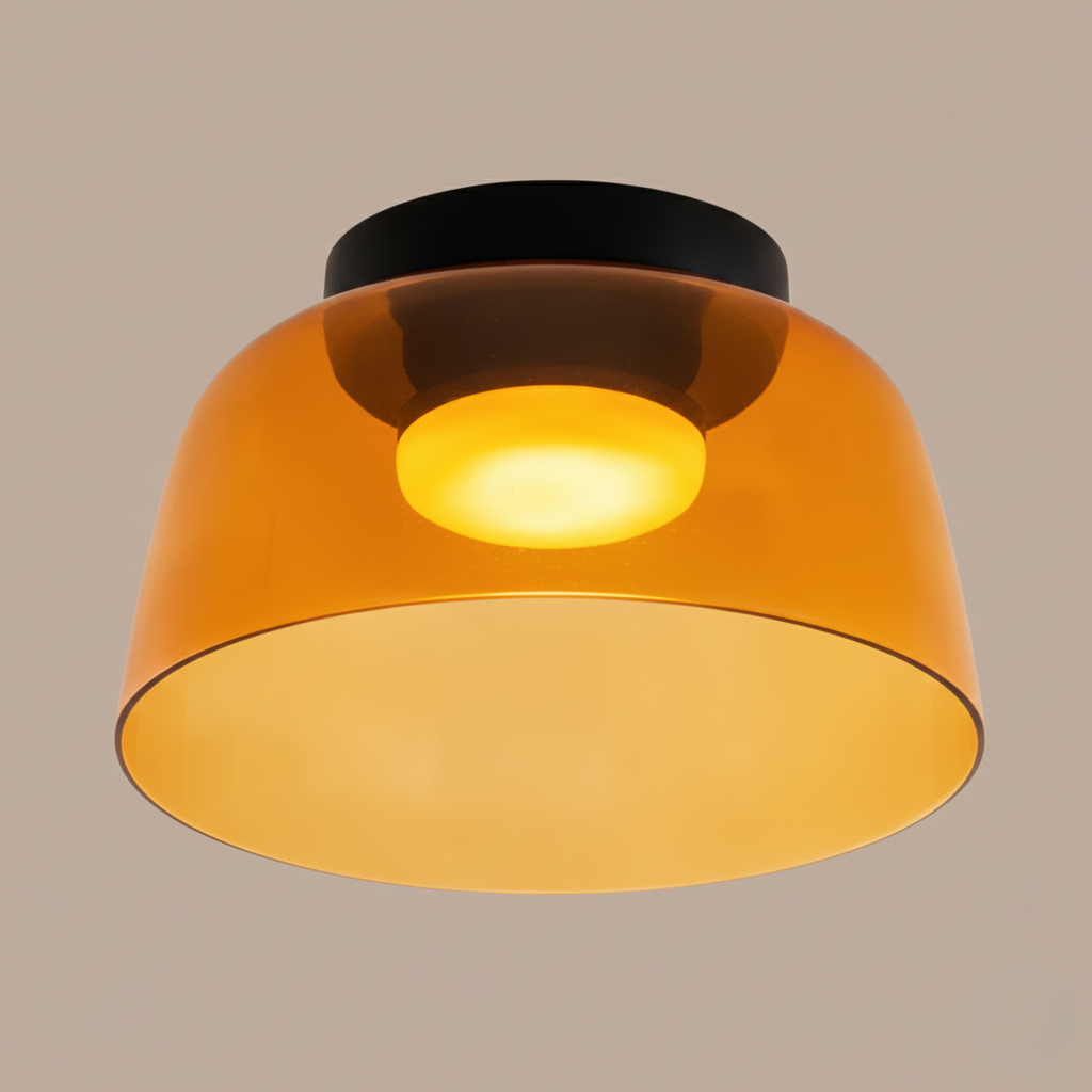 Glazen Plafondlamp Gelaagd Design Meerdere Formaten Warm Wit LED Licht Eetkamer Woonkamer Keuken Slaapkamer | Sulvida