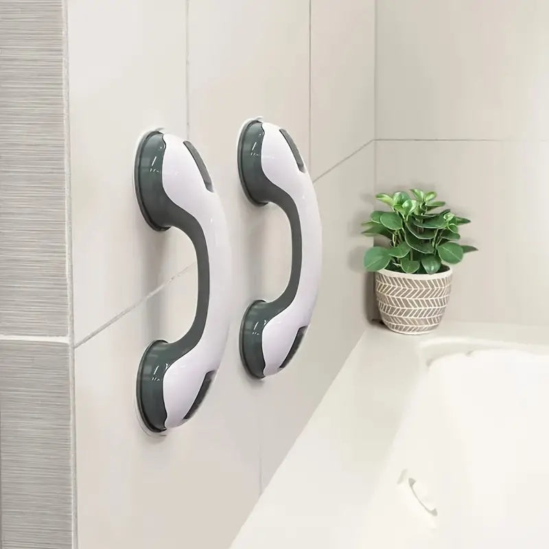 Veiligheidsgreep Badkamer met Zuignappen Steunbeugel Douche Handgreep Antislip Wandmontage Senioren Hulpmiddel | Sulvida