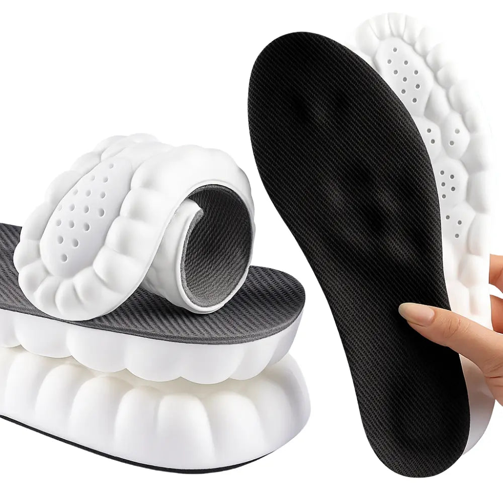 Memory Foam Inlegzolen met Gewelfondersteuning voor Dagelijks Comfort Herbruikbaar Knipbaar Schoenen Inlays | Sulvida