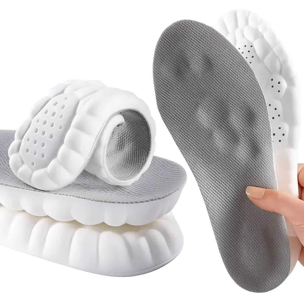 Memory Foam Inlegzolen met Gewelfondersteuning voor Dagelijks Comfort Herbruikbaar Knipbaar Schoenen Inlays | Sulvida