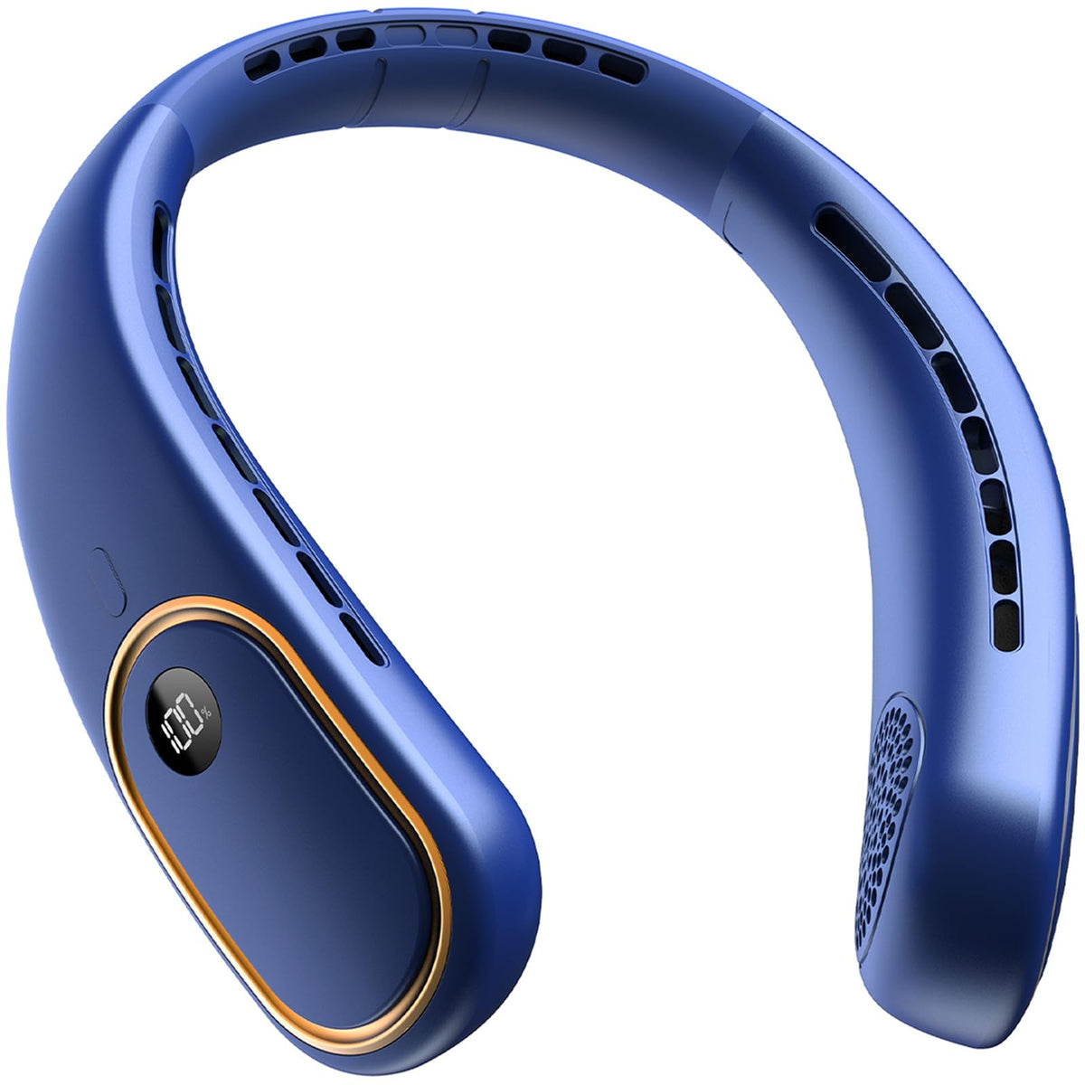 Draagbare Nekventilator Oplaadbaar Handsfree USB Koeling Bladloos 4 Standen Wandelen Outdoor Sport Buiten | Sulvida