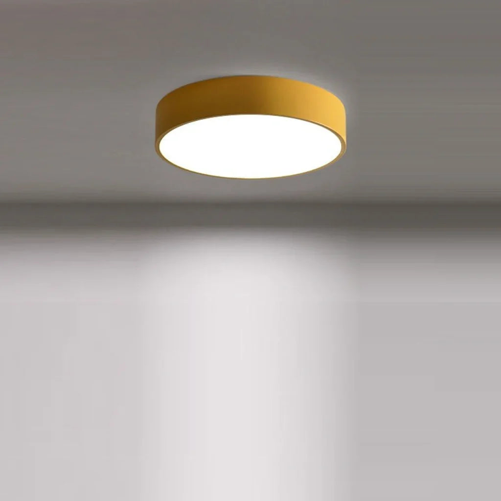 Ronde Plafondlamp IJzer Acryl LED Verlichting Modern Design Woonkamer Slaapkamer Eetkamer Hal Dimbaar | Sulvida