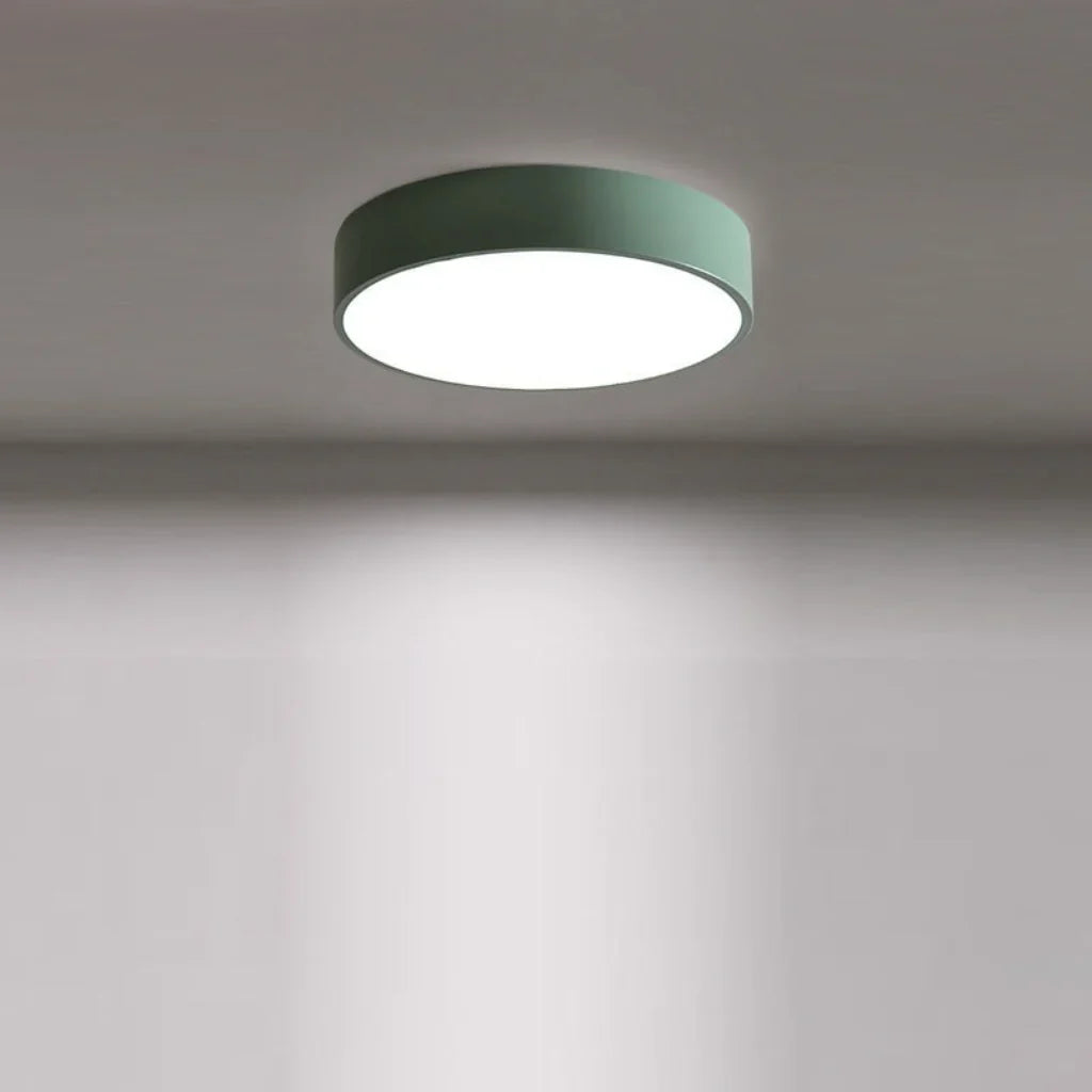 Ronde Plafondlamp IJzer Acryl LED Verlichting Modern Design Woonkamer Slaapkamer Eetkamer Hal Dimbaar | Sulvida