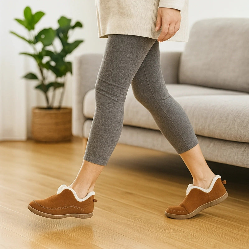 Orthopedische Pantoffels met Voetwelving Ondersteuning Thermische Antislip Sloffen voor Herfst en Winter | Sulvida