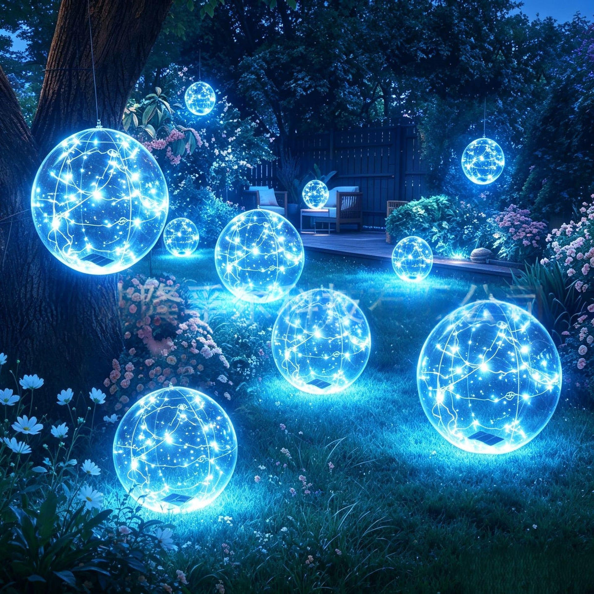 Solarlamp Zwevend Tuinlicht Waterdicht IP68 Veelkleurig LED Zwembadverlichting Hangbaar Terras Tuin Sfeer | Sulvida
